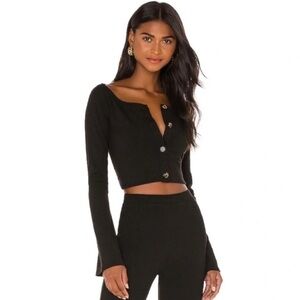 Courtney Top in Black CAMILA COELHO